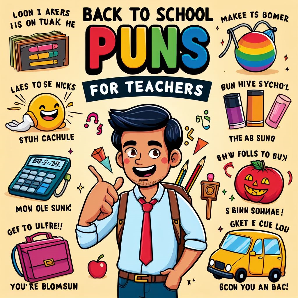 Back to school puns for Teachers