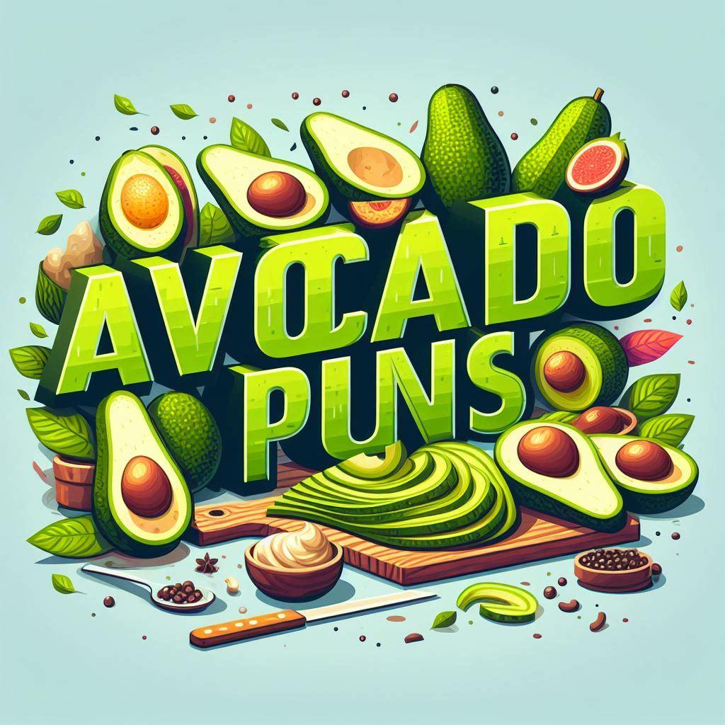 Avocado puns and jokes