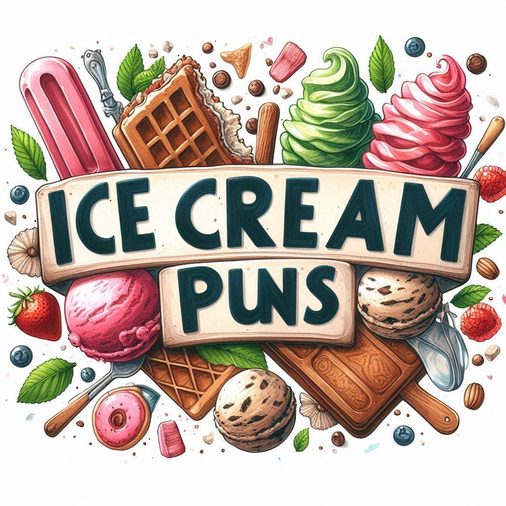 Ice cream puns and jokes