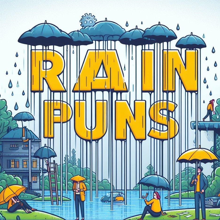 Rain puns and jokes