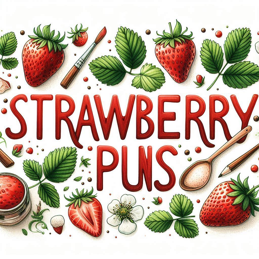 Strawberry puns and jokes
