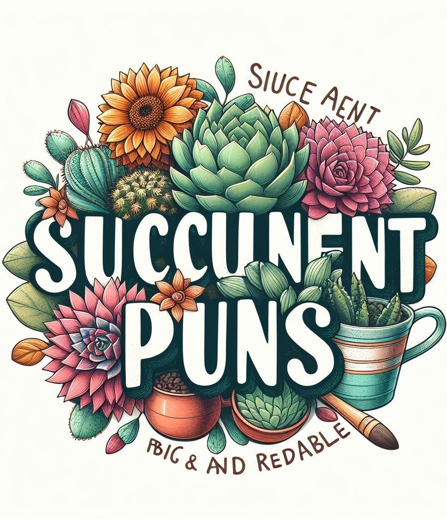 Succulent puns and jokes