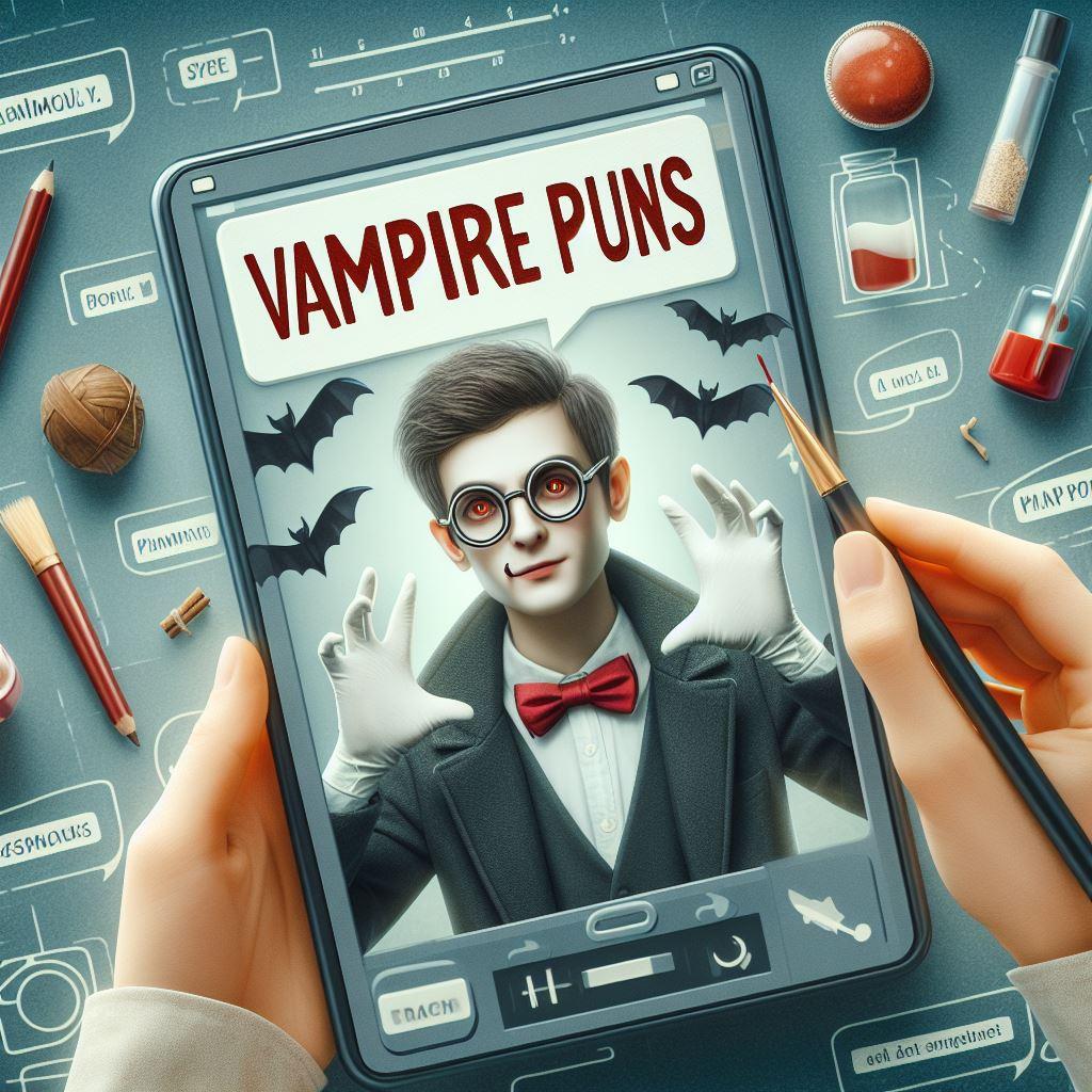Vampire puns and jokes