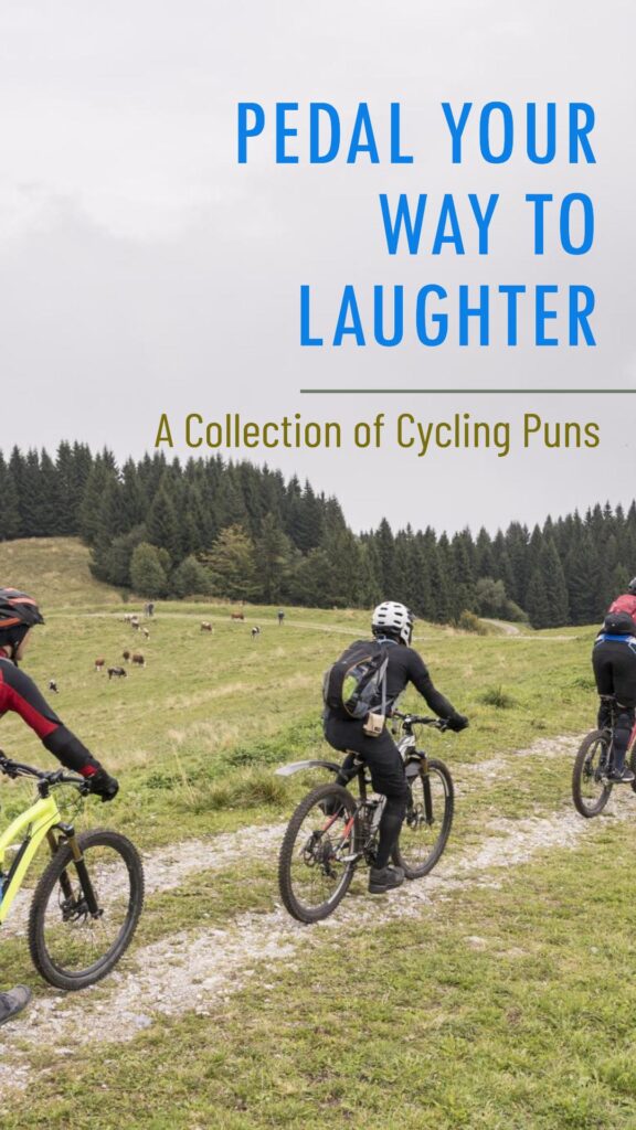 Cycling puns