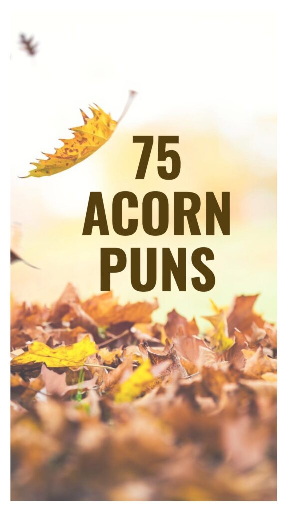 Acorn Puns