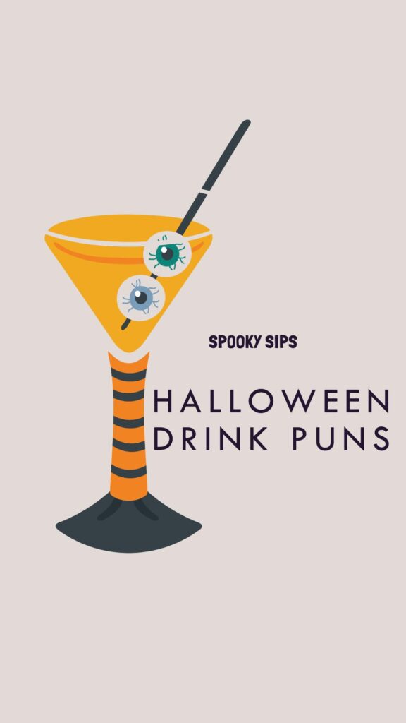 Halloween Drink puns