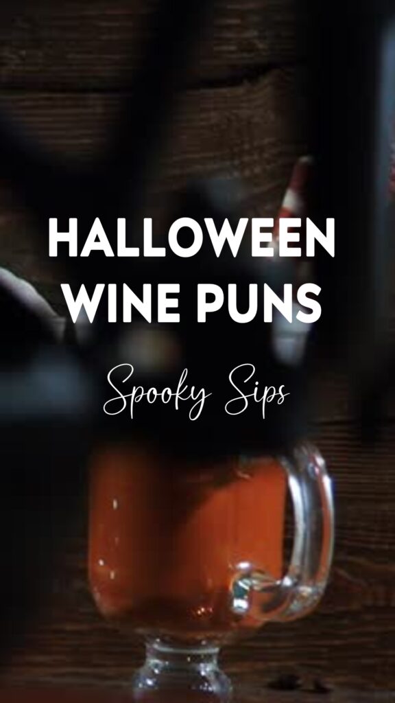 Halloween Wine puns