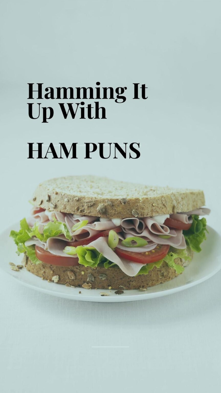 85 Ham Puns and Jokes That Are Cured to Perfection - Find the best ...