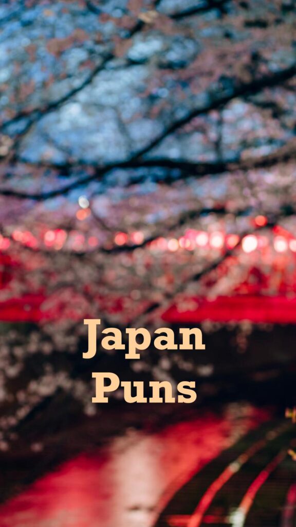 Japan Puns and jokes