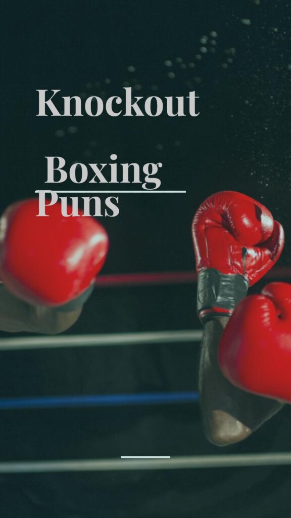 Boxing Puns