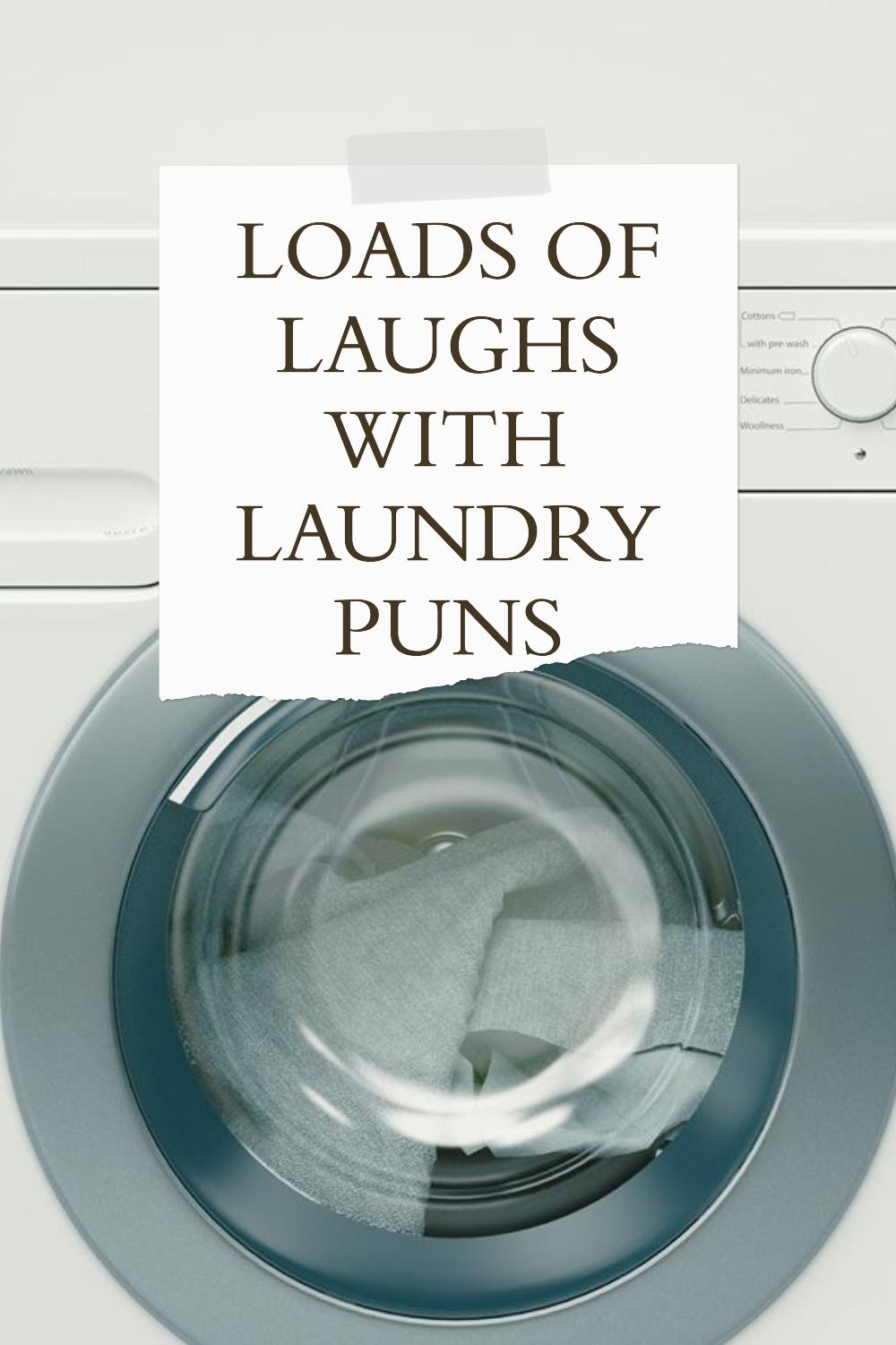 Laundry Puns