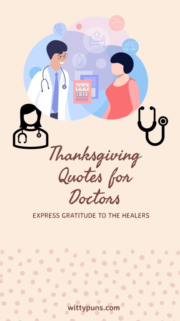 Thanksgiving Quotes for Doctors