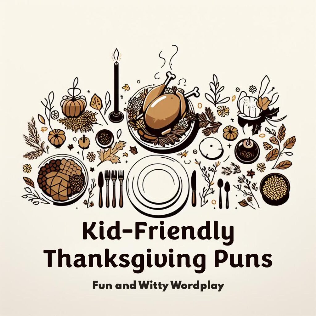 Kid friendly Thanksgiving puns