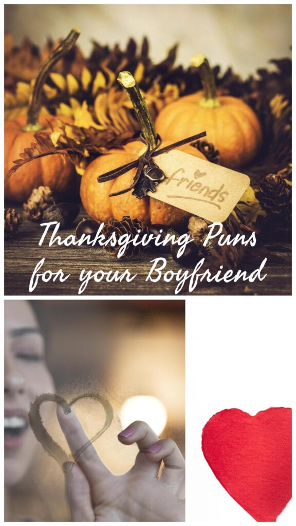 Thanksgiving Boyfriend puns