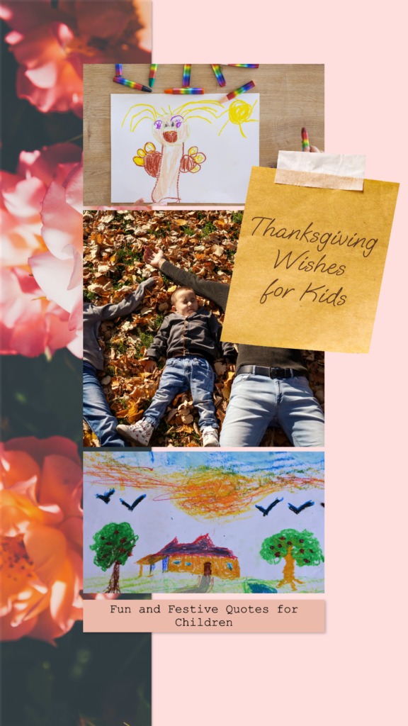 Thanksgiving Wishes for Kids