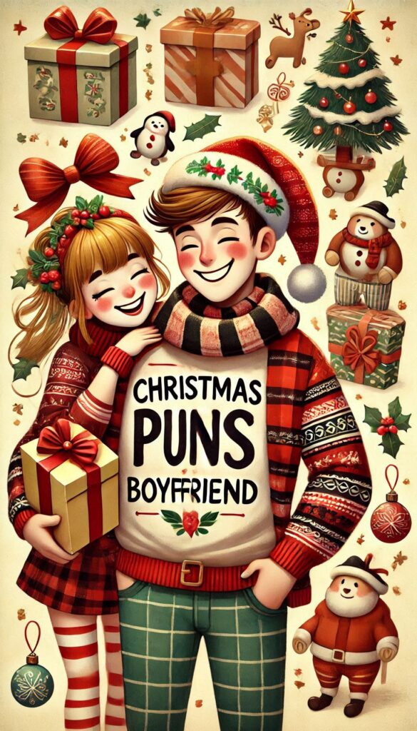 Christmas puns for Boyfriend