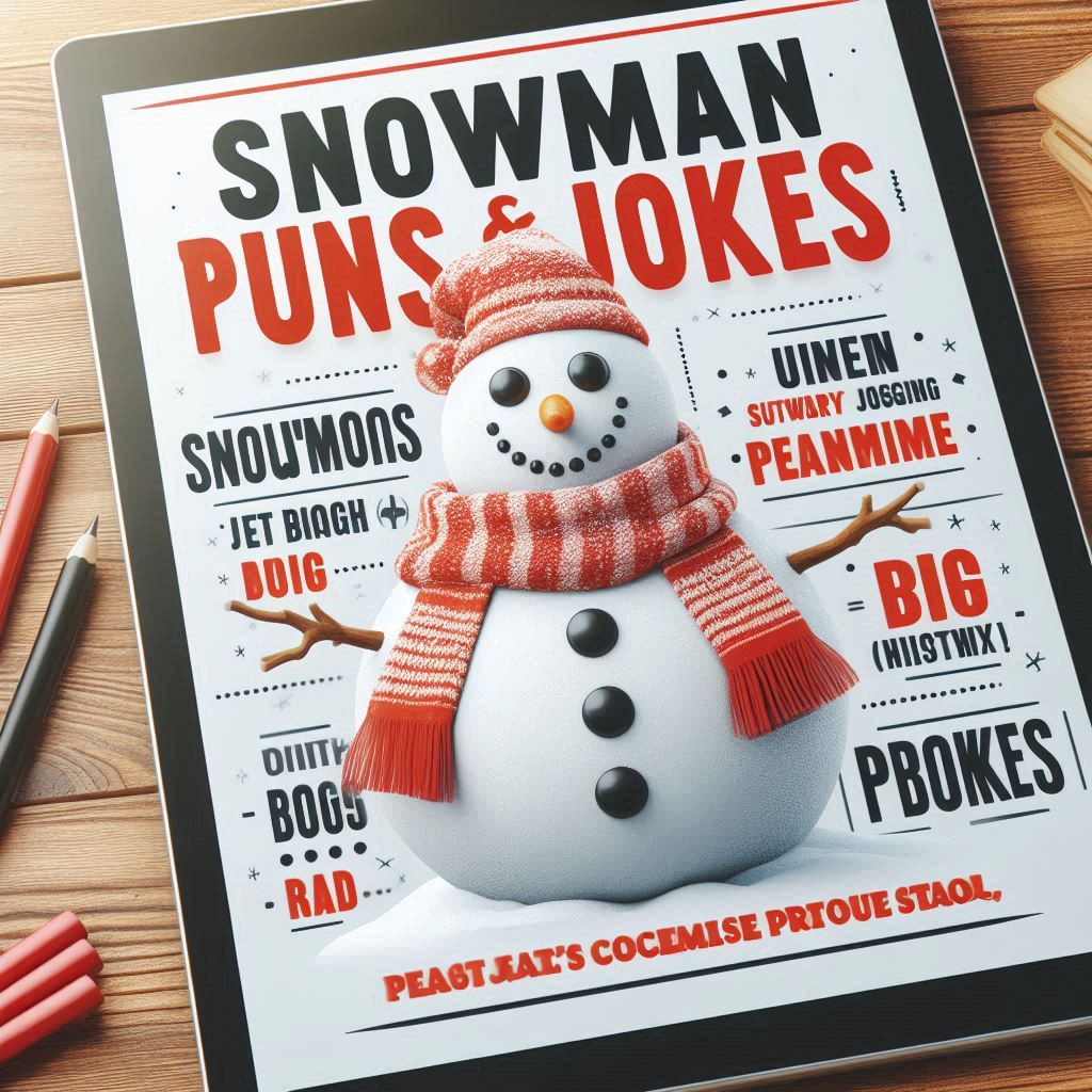 Snowman puns