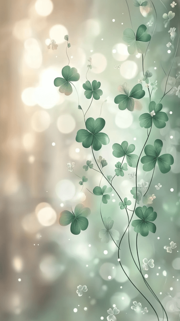 Elegant and clean St. Patty's wallpaper backgrounds