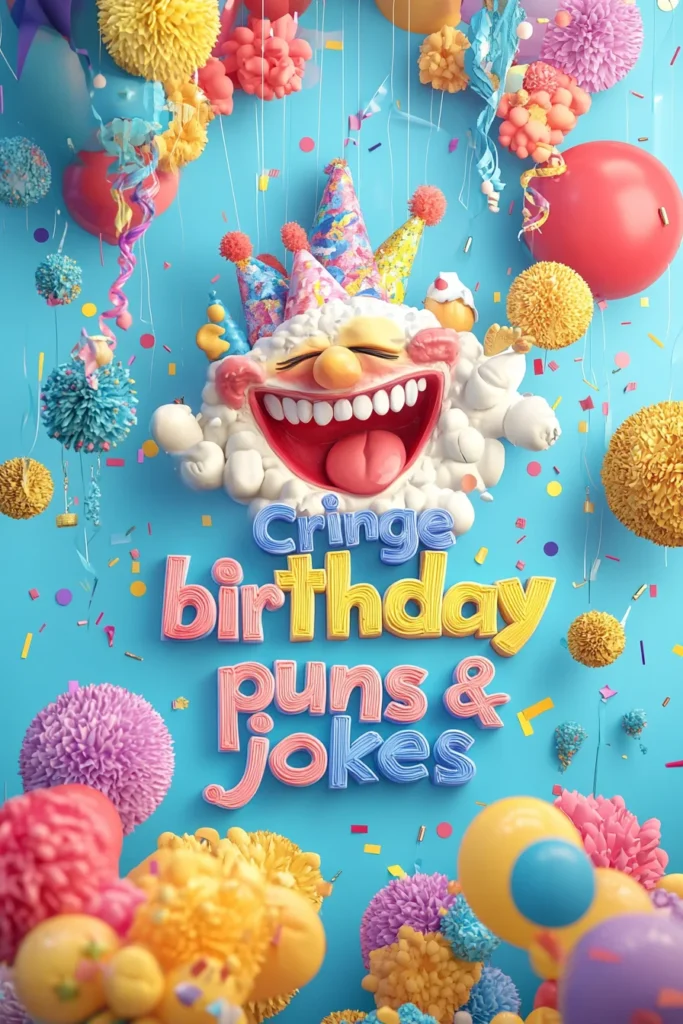 Cringe birthday puns and jokes